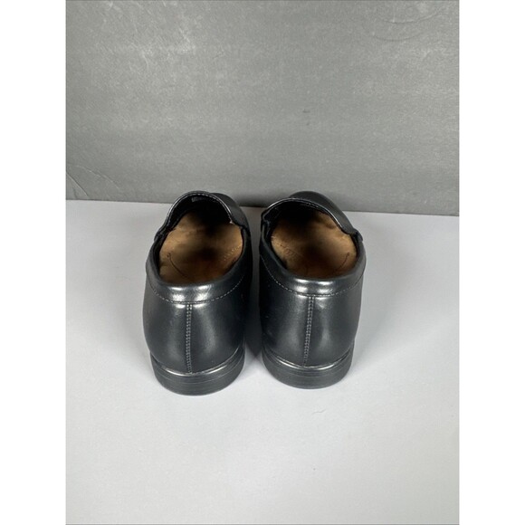 Solanz Sole Comfort Banks Women’s Size‎ 7 M Black Slip On Loafers - Picture 4 of 9